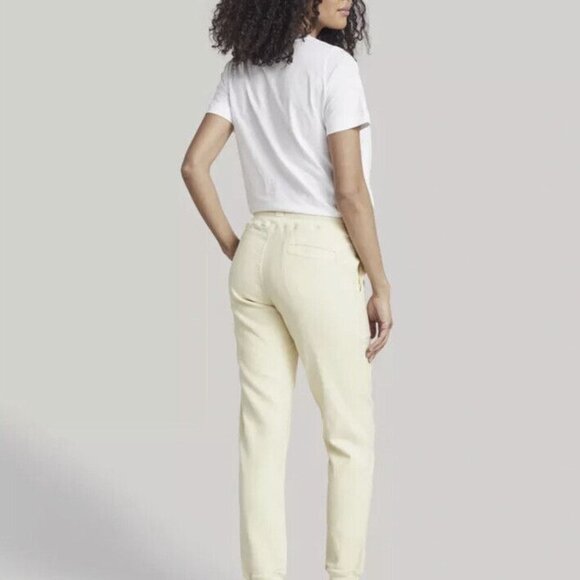 New! Faherty Reset Day Jogger Pant Birch Cream nwot 18763 - Picture 5 of 14